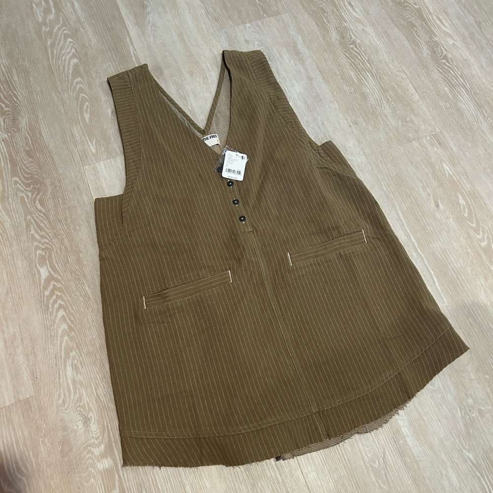 We The Free Pinstripe Menswear Vest